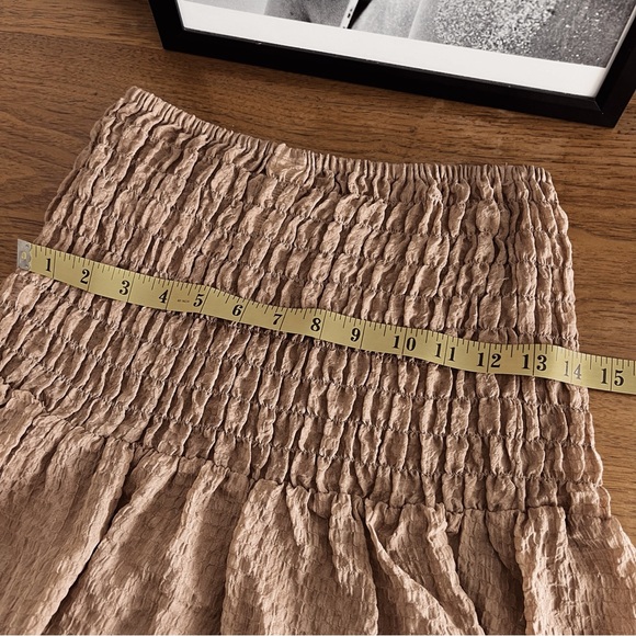 TAN STRAPLESS STRETCHY TOP #0322 - Picture 6 of 7